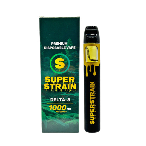 Best Delta 8 Disposable Vape Pen by Superstrain at $12.99