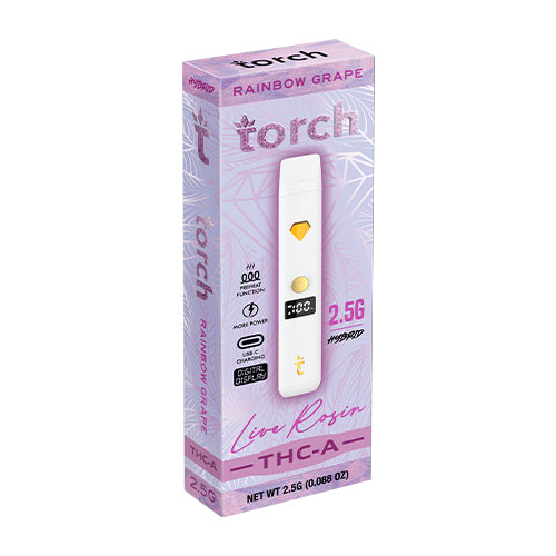 Torch THC-A Live Rosin Rainbow Grape 2.5g