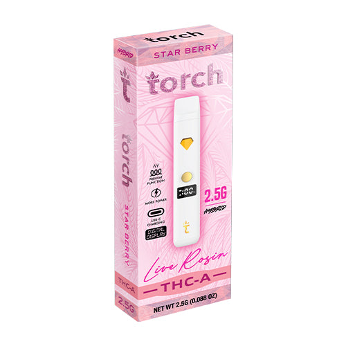 Torch THC-A Live Rosin Star Berry 2.5g