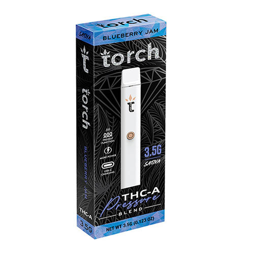 Torch THC-A Pressure Blend Blueberry Jam