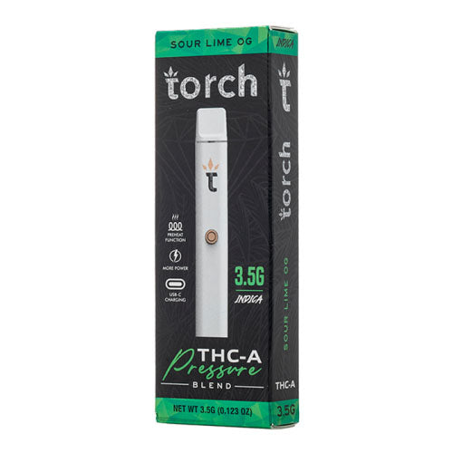 Torch THC-A Pressure Blend Sour Lime OG