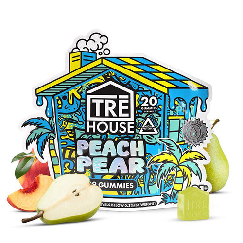 Tre House D9 Gummies - Peach Pear