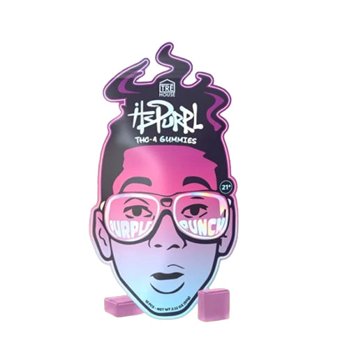 Tre House ItsPurpl THC-A Gummies Purple Punch