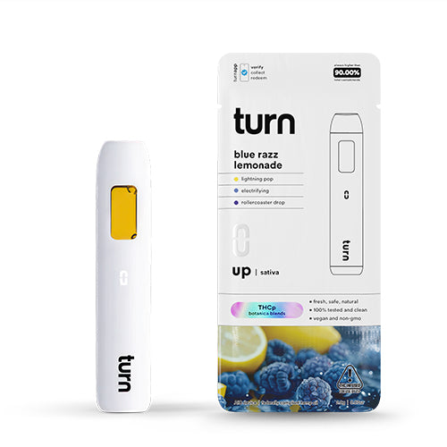 Turn THCP Disposable Vape Pen - Blue Razz Lemonade
