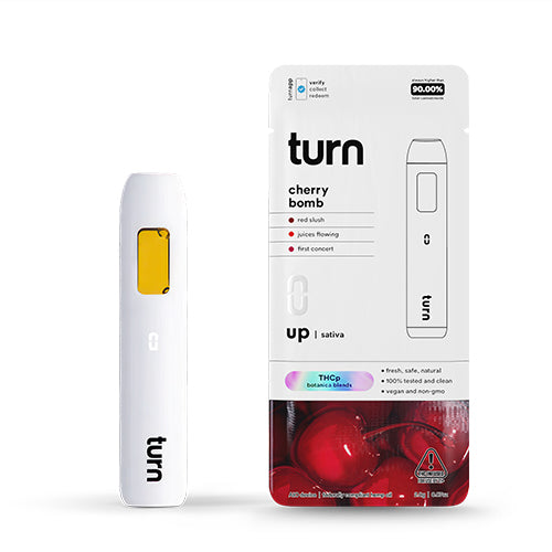 Turn THCP Disposable Vape Pen - Cherry Bomb