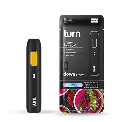Turn THCP Disposable Vape Pen - Dragon Fruit Acai