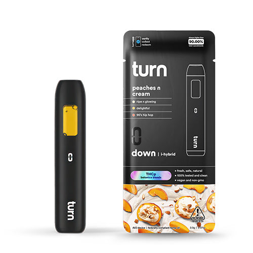 Turn THCP Disposable Vape Pen - Peaches n Cream