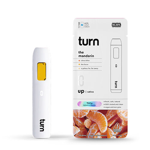 Turn THCP Disposable Vape Pen - The Mandarin