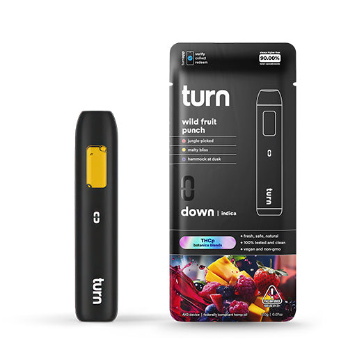 Turn THCP Disposable Vape Pen - Wild Fruit Punch
