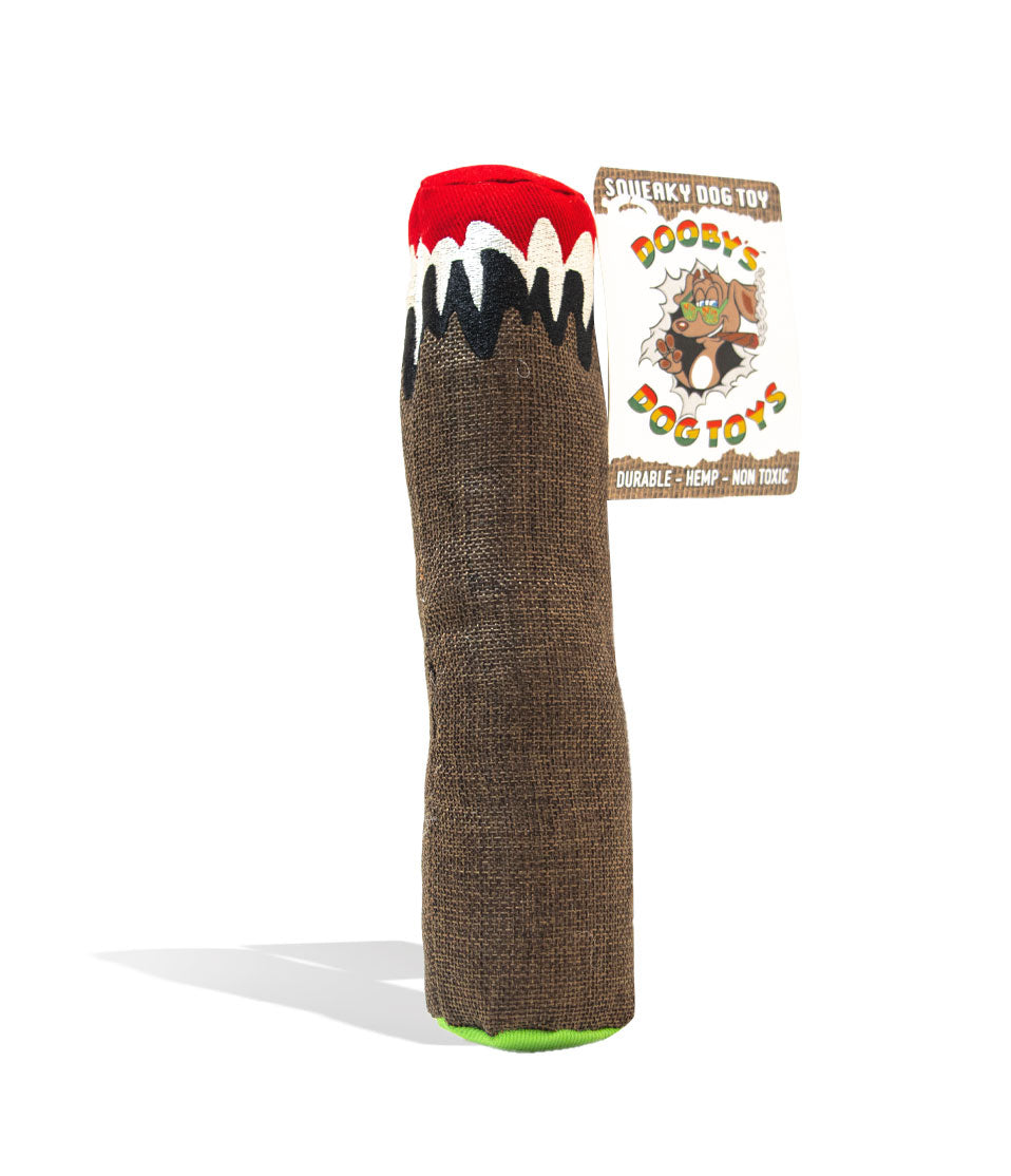 Doobys Dog Toys Blunt Hemp Dog Toy hemp pet toy on white background