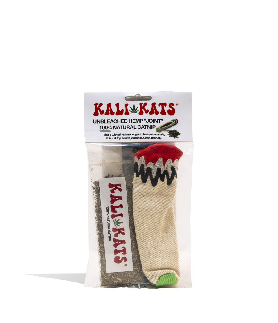 Doobys Dog Toys Kali Kats Catnip Joint Cat Toy hemp pet toy on white background