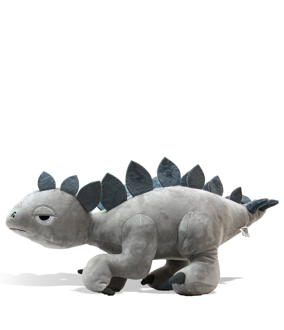 Elbo Glass Grey Steggo Plush Figure Elbo Glass collectible on white background