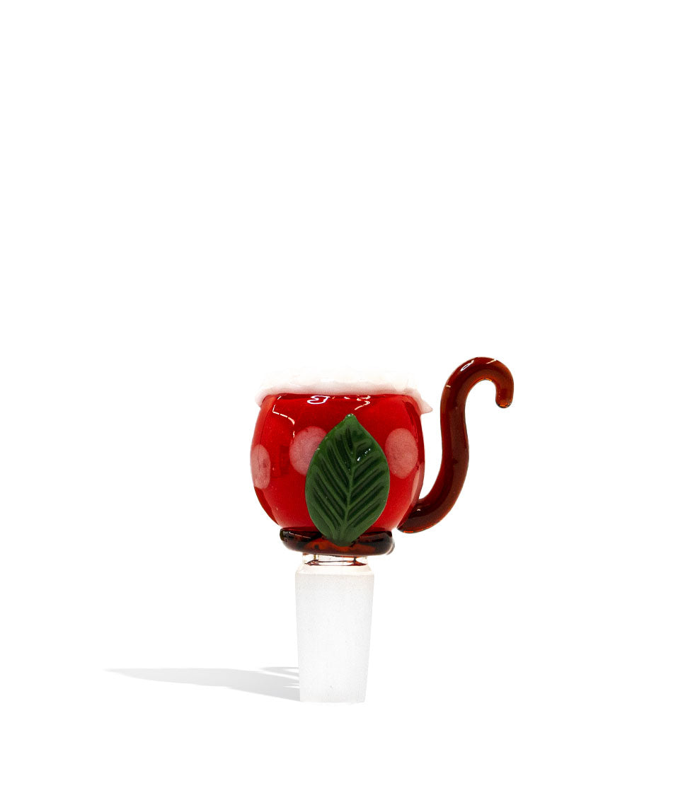 Empire Glassworks UV Pirahana 14mm Bowl glass bowl piece bong on white background