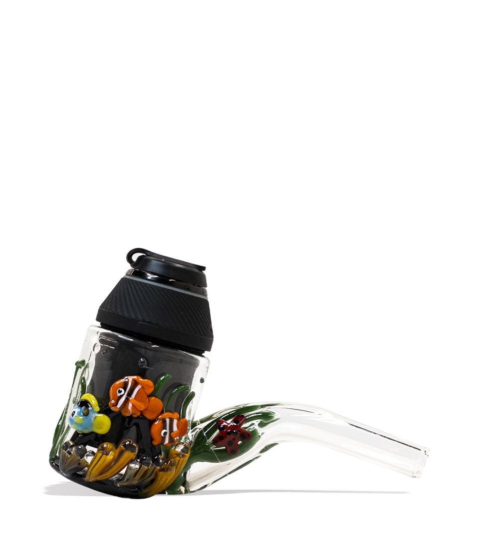 Empire Glassworks Under the Sea Sherlock Puffco Proxy Attachment glass accessory on white background