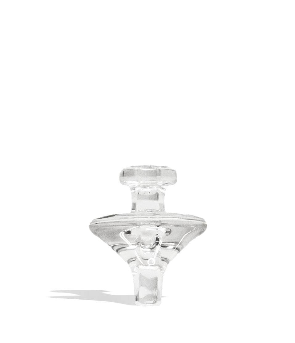 Exxus Vape Go Plus Carb Cap glass carb cap dab rig on white background