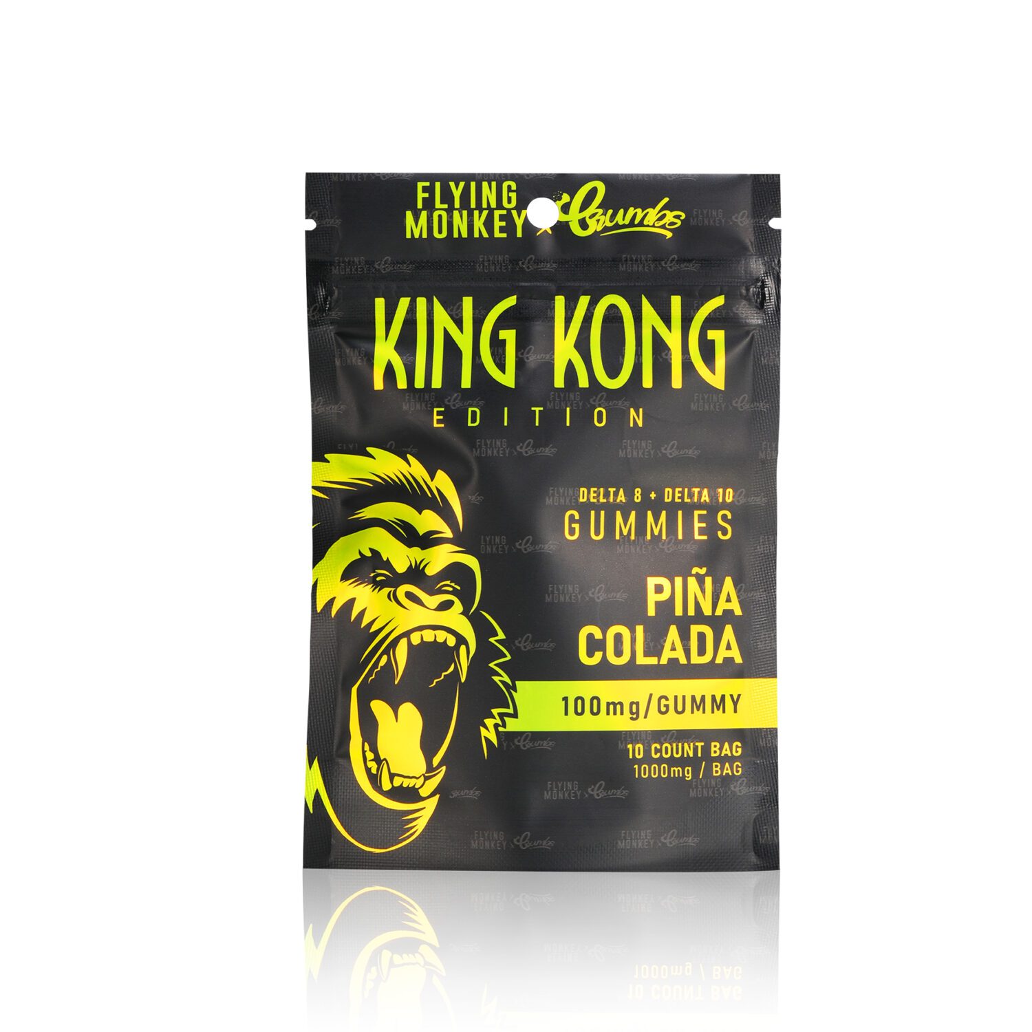 Flying Monkey X Crumbs King Kong Gummies Pina Colada