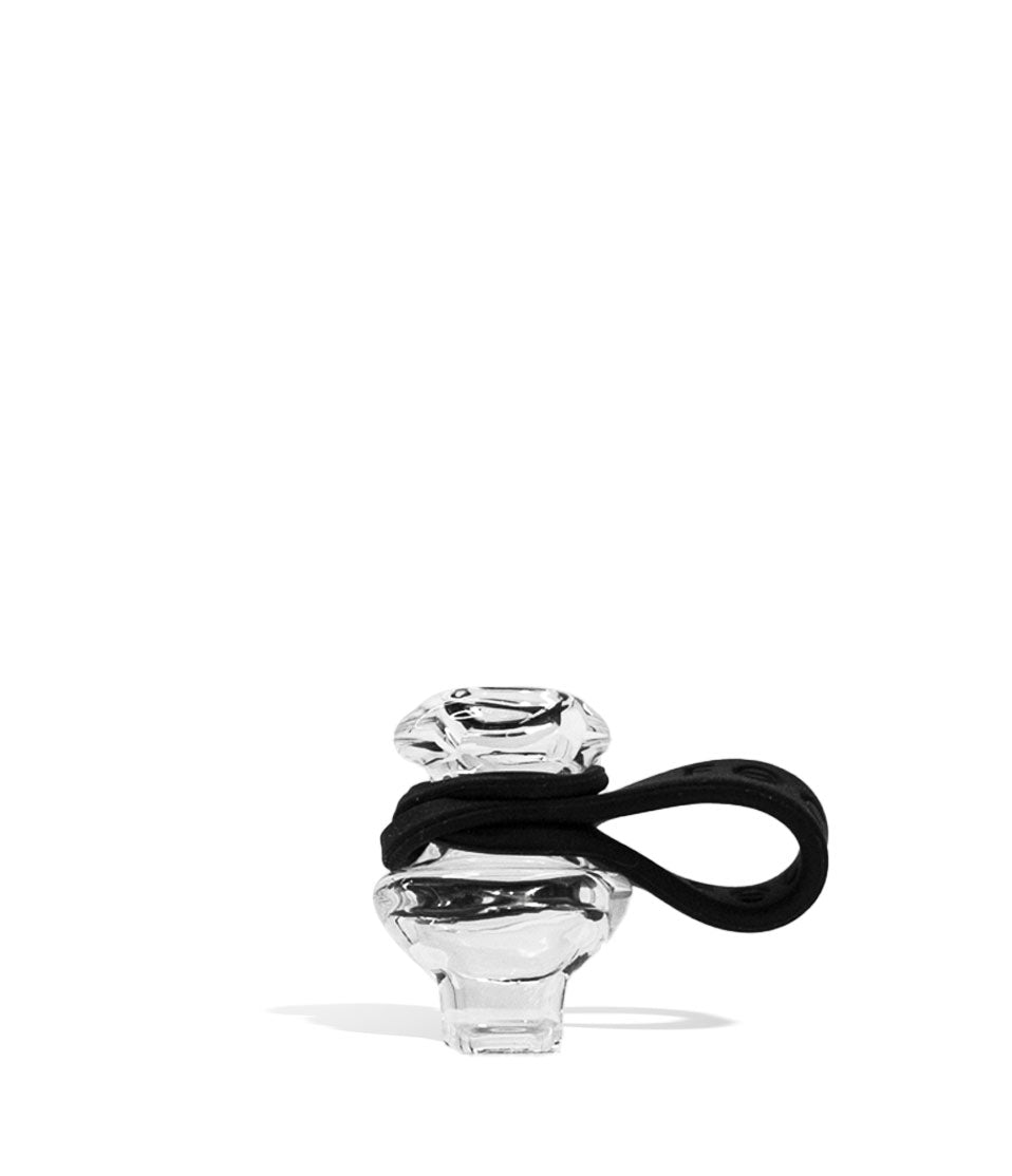 Focus V Carta 2 Intelli-Core Bubble Cap and Tether glass carb cap dab rig on white background