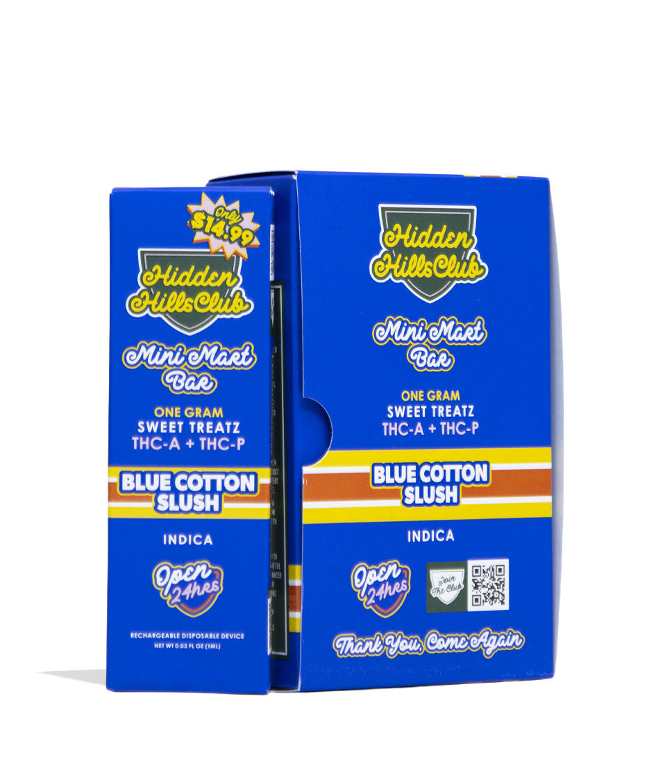 Hidden Hills Mini Mart Sweet Treatz 1g THC-A and THC-P Disposable 5pk hemp cannabinoid product on white background