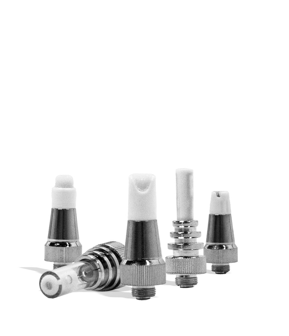 Lookah 510 Connect Mixed Seahorse Quartz Coil 5pk replacement coil for Lookah vape on white background