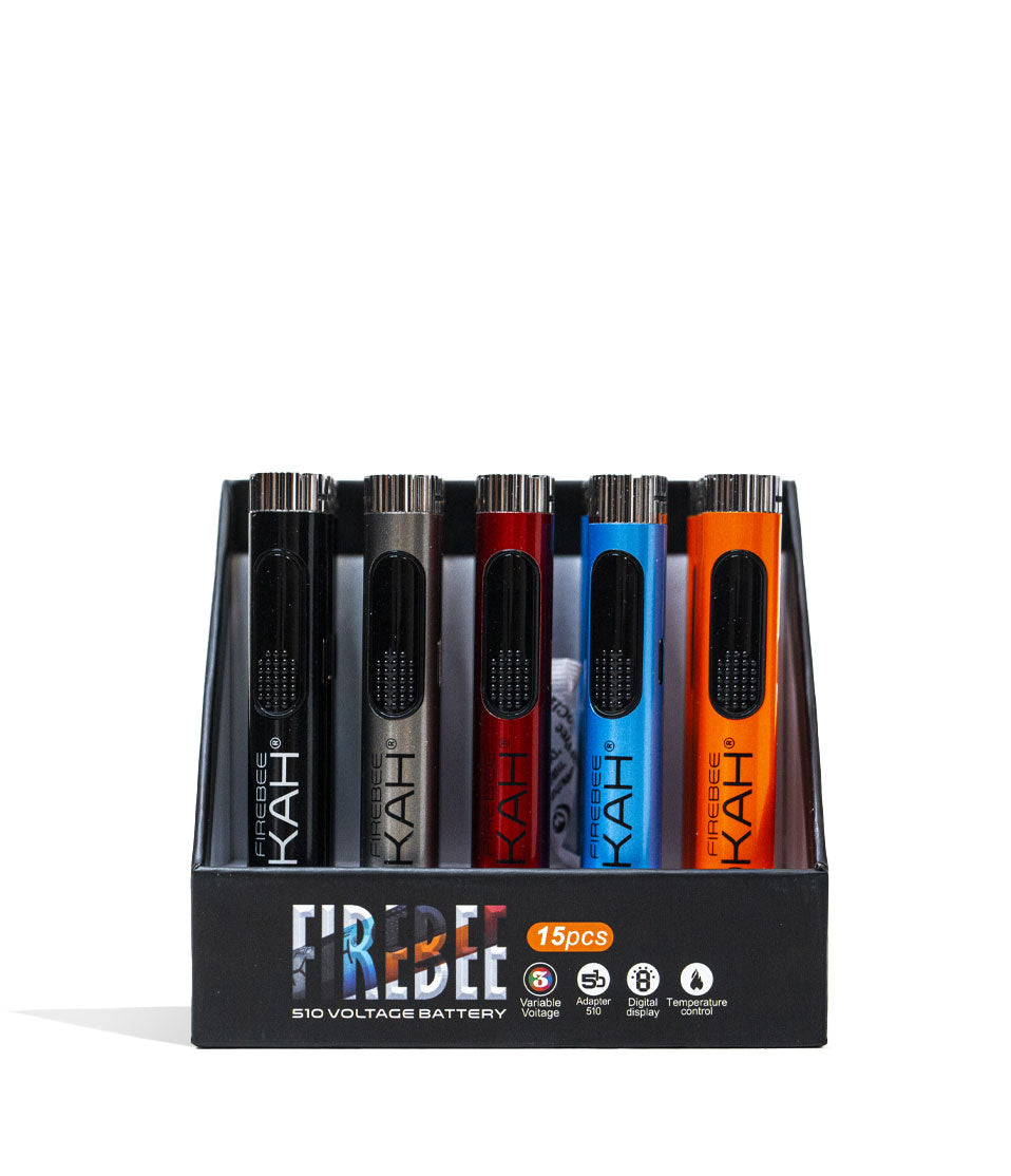 Lookah FIREBEE Cartridge Vaporizer 15pk 510 cartridge battery vape pen on white background