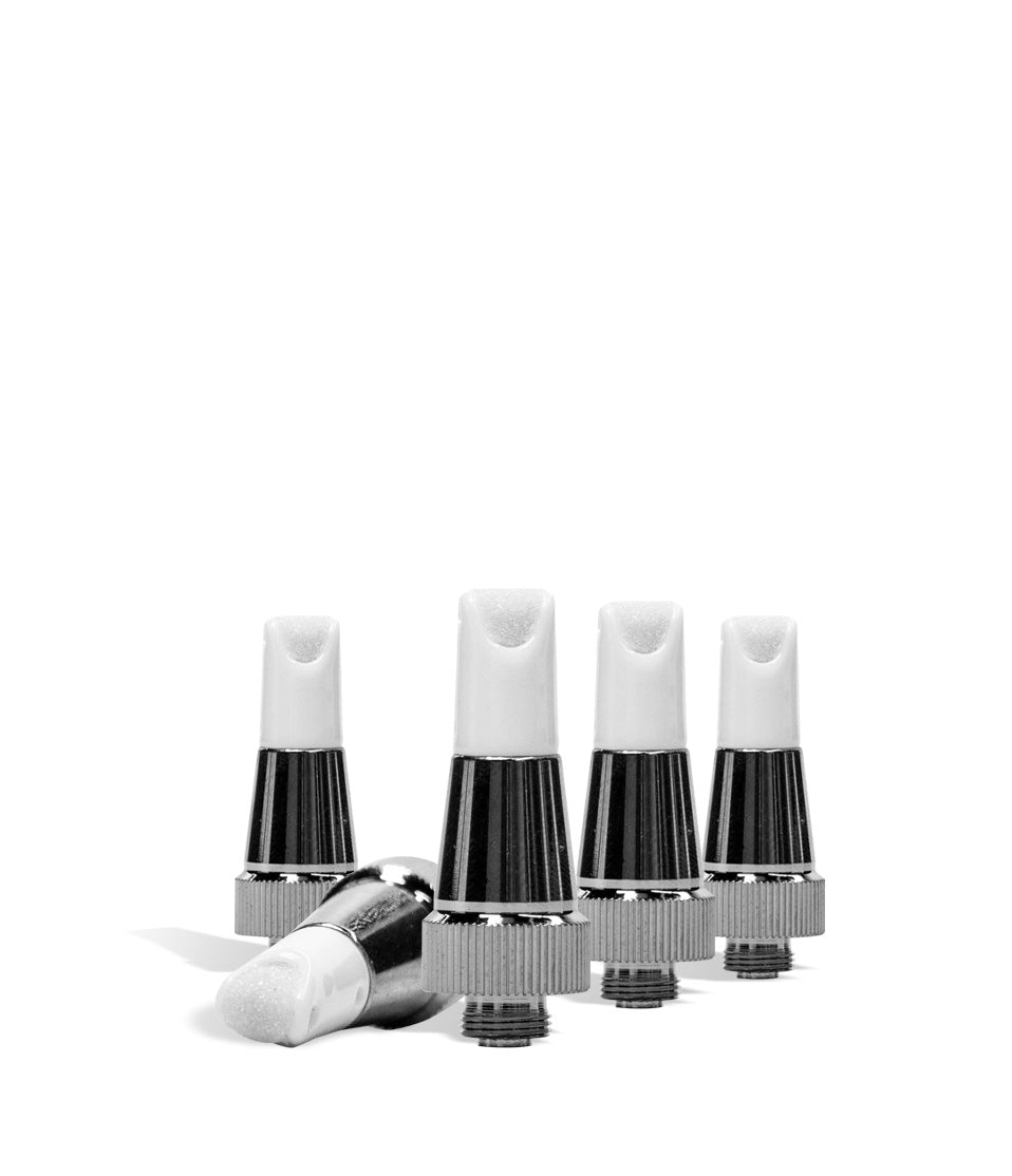 Lookah Seahorse IV 510 Quartz Connect Coil 5pk replacement coil for Lookah vape on white background