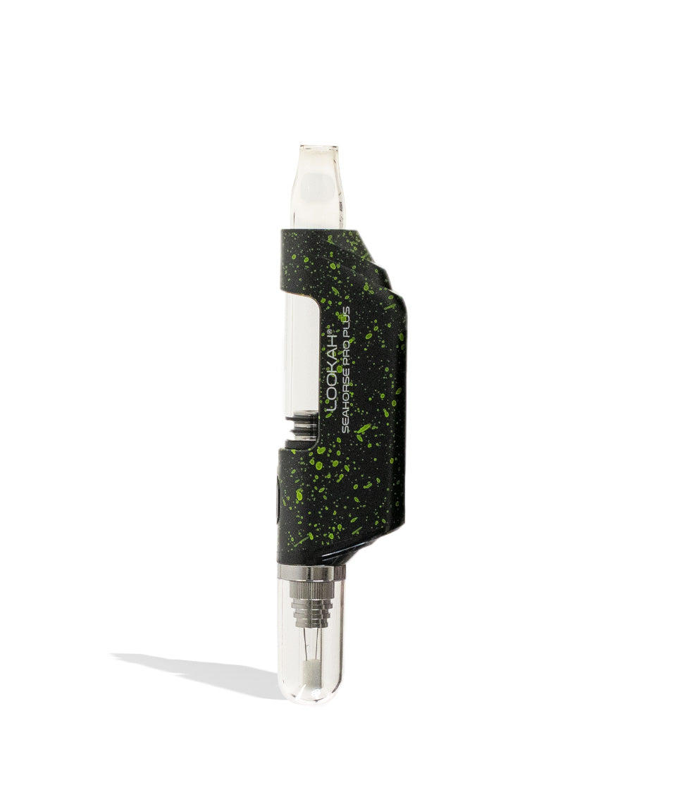 Lookah Seahorse Pro Plus Spatter Edition Nectar Collector concentrate vaporizer wax pen on white background