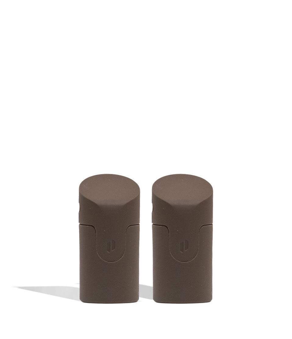 Puffco Pivot Mocha Mouthpiece 2pk replacement mouthpiece for Puffco vape on white background