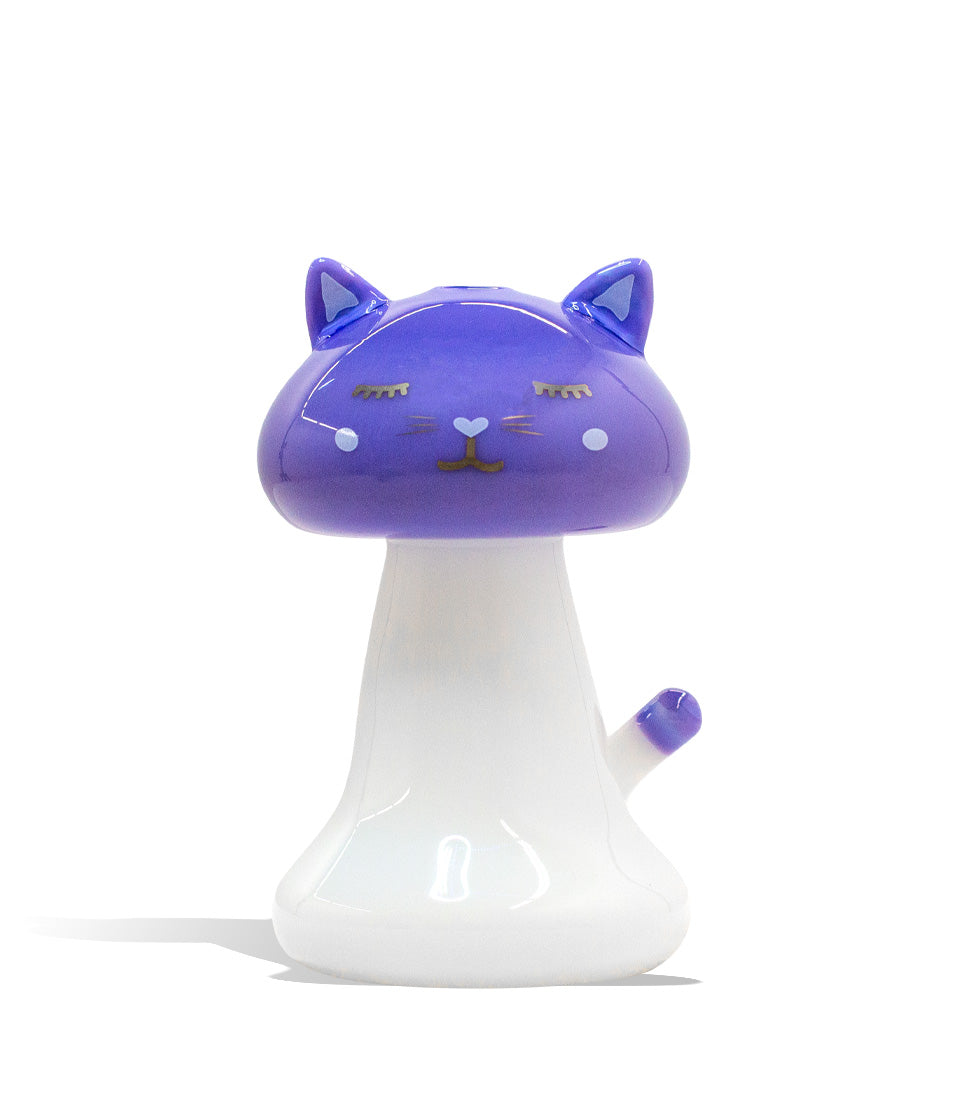 Sakibomb Shroom Kitty Mini Rig glass dab rig concentrate pipe on white background