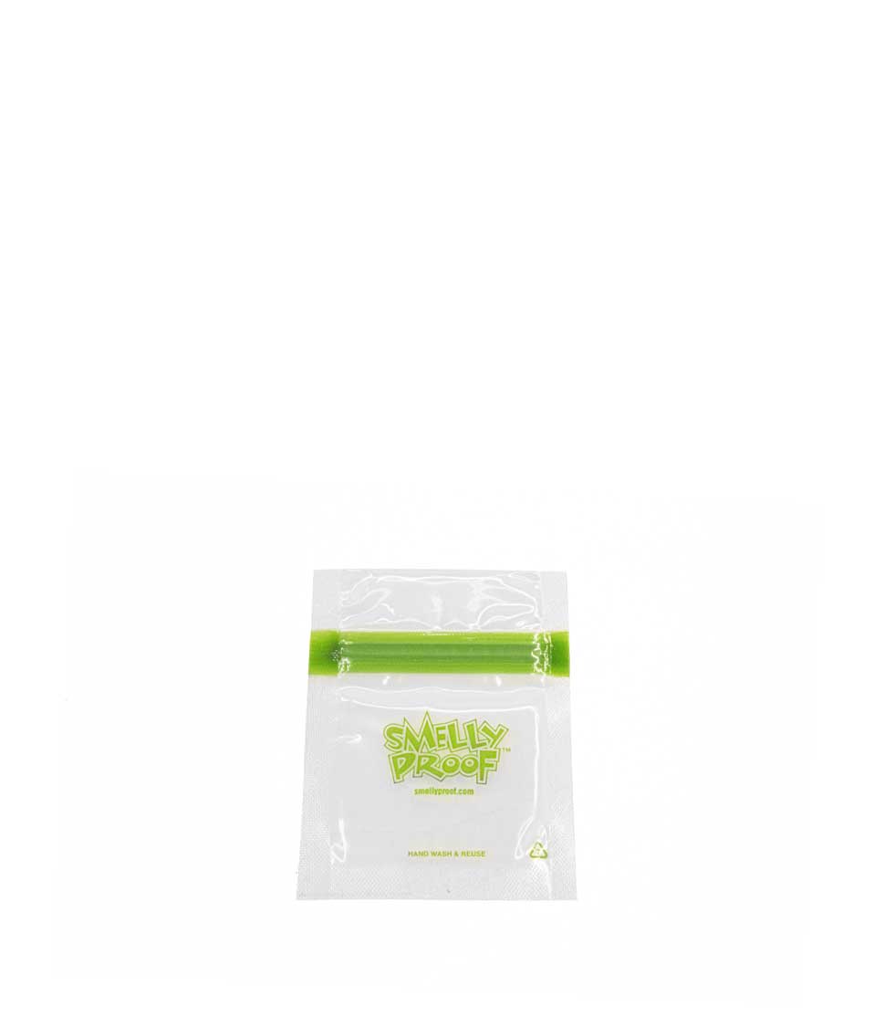 Smelly Proof Extra Extra Small 2.5 Inch x 3 Inch Bag stash storage accessory on white background