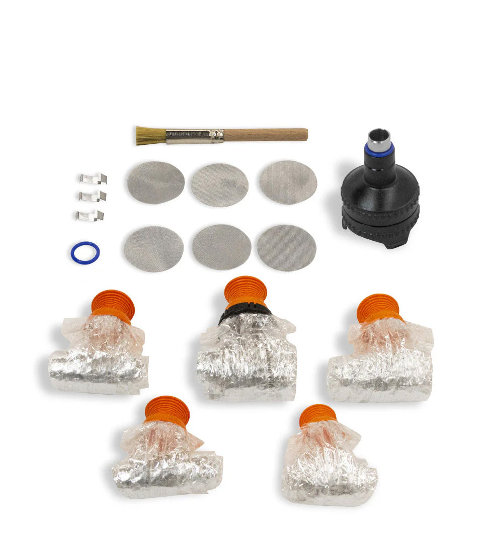 Storz & Bickel Volcano Vaporizer Easy Valve Starter Set replacement replacement part for Storz and Bickel vape on white background