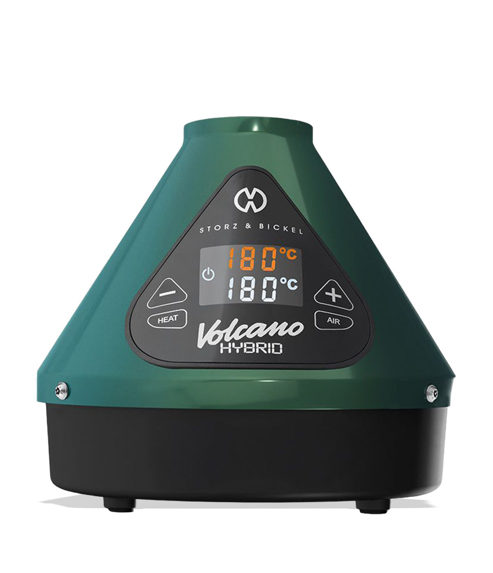 Storz & Bickel Evergreen Edition Hybrid Volcano Vaporizer dry herb vaporizer portable on white background