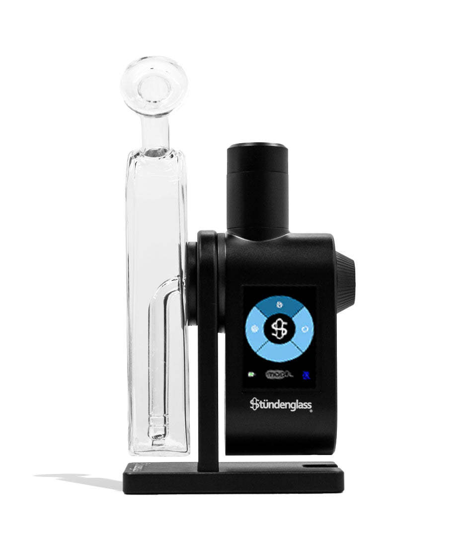 Stündenglass Modul and Dok Deluxe Travel Set concentrate vaporizer wax pen on white background