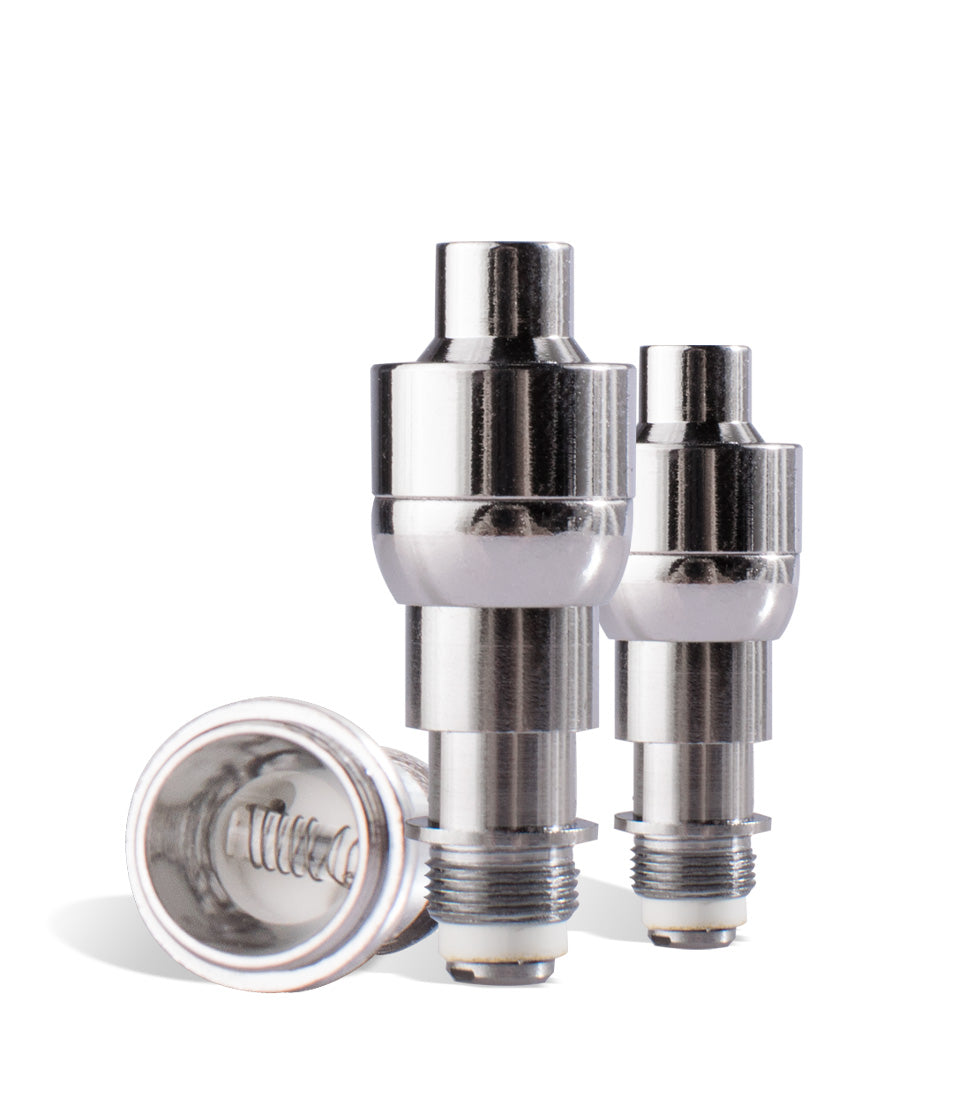 Wulf Mods Type C Replacement Atomizers 3pk replacement atomizer for Wulf Mods vape on white background