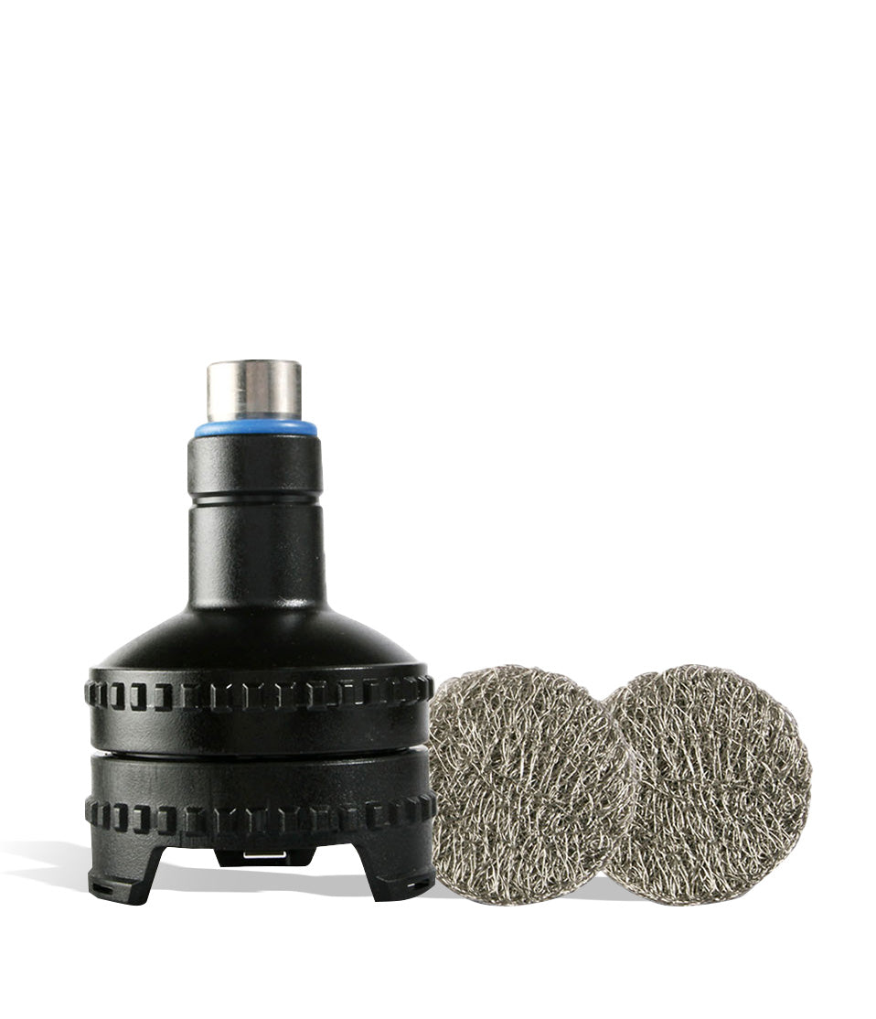 Storz & Bickel Volcano Vaporizer Solid Valve Liquid Filling Chamber replacement replacement part for Storz and Bickel vape on white background