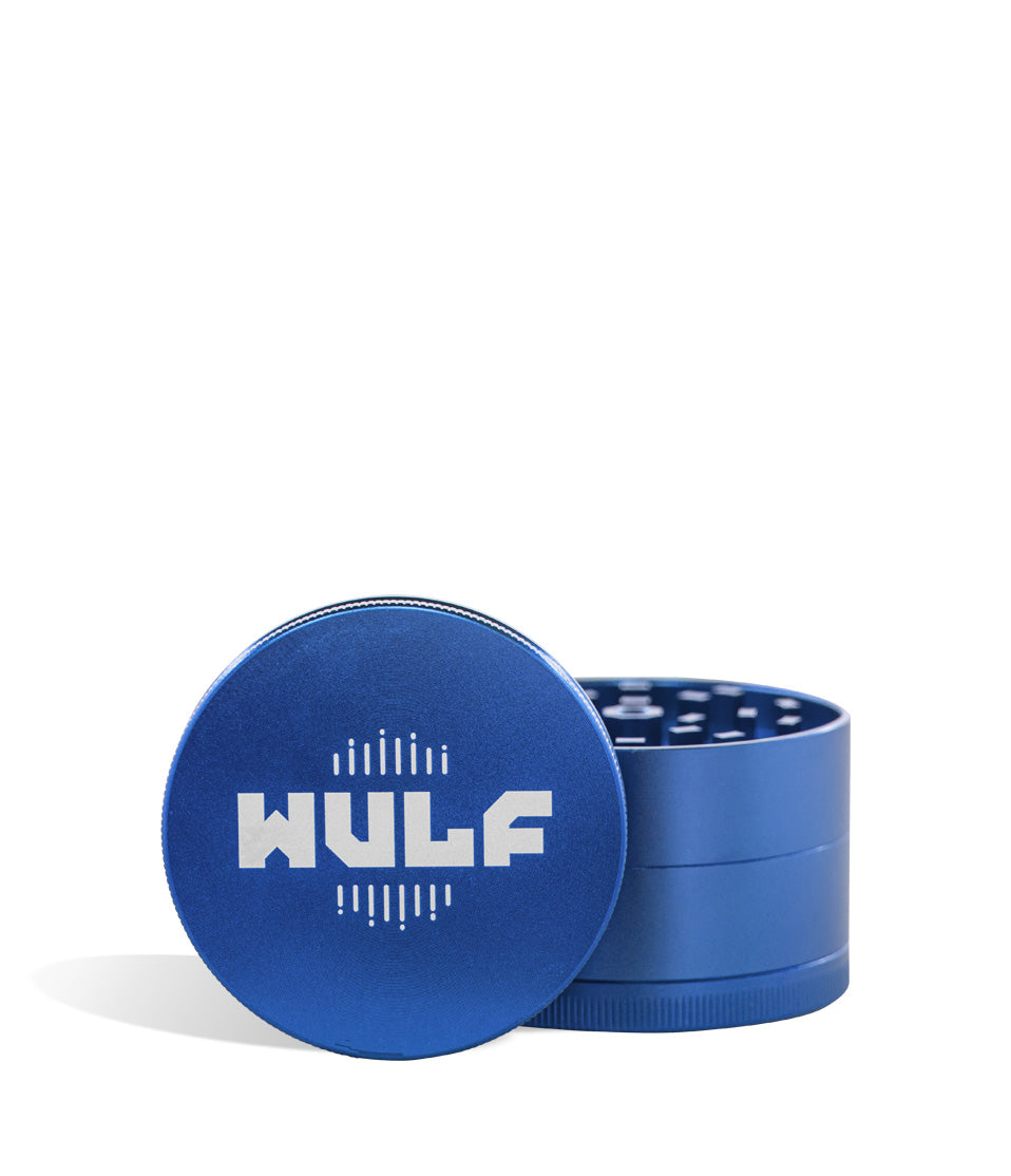 Wulf Mods 65mm 4pc Grinder herb grinder on white background