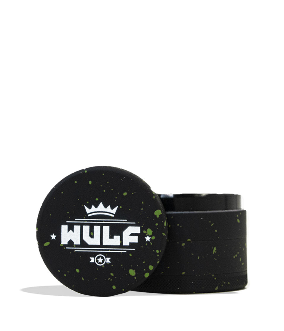 Wulf Mods 4pc 65mm Spatter Grinder herb grinder on white background