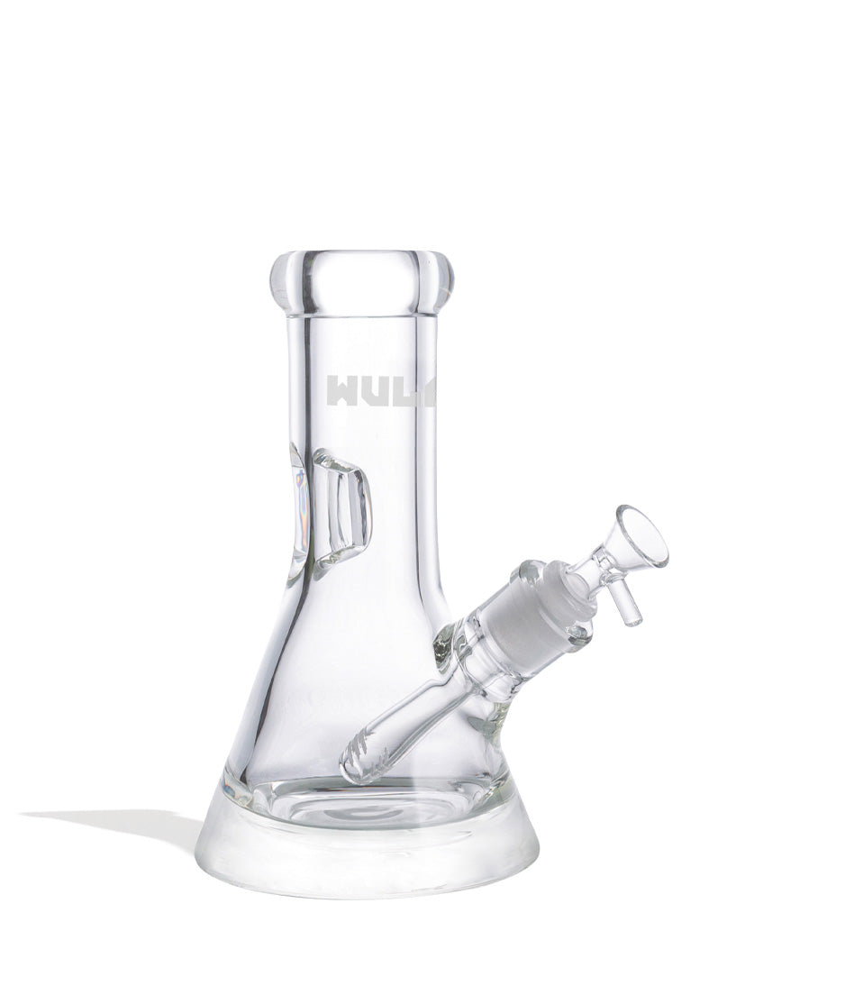Wulf Glass 9mm 8inch Beaker Water Pipe glass water pipe bong on white background