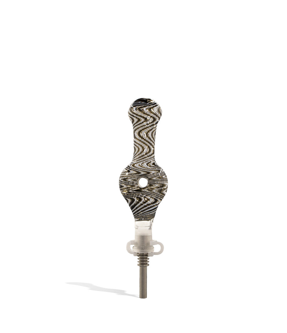 ZigZag Nectar Collector with 10mm Titanium Tip nectar collector concentrate on white background