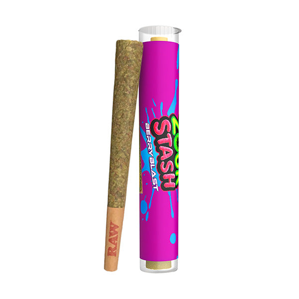 Zour Stash THCA Hash Hole Pre-Rolls - Berry Blast