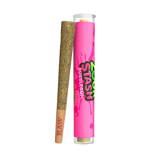 Zour Stash THCA Hash Hole Pre-Rolls - Bubblegum