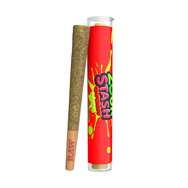 Zour Stash THCA Hash Hole Pre-Rolls - Cherry Lime