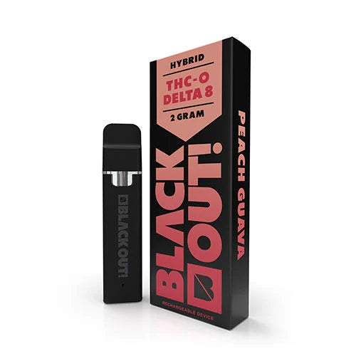 Black Out Disposable Peach Guava