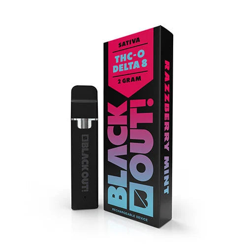 Black Out Disposable Razzberry Mint