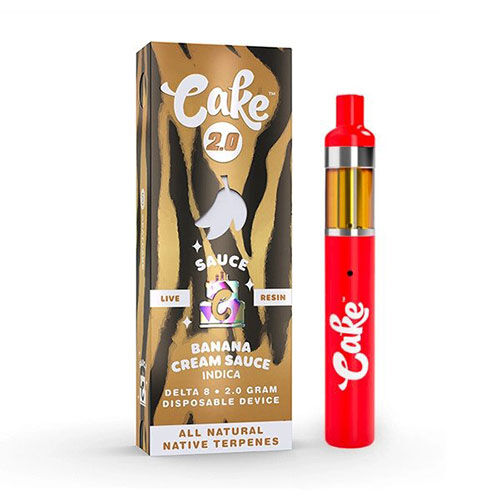 Cake Delta 8 Live Resin Banana Cream Sauce 2.0