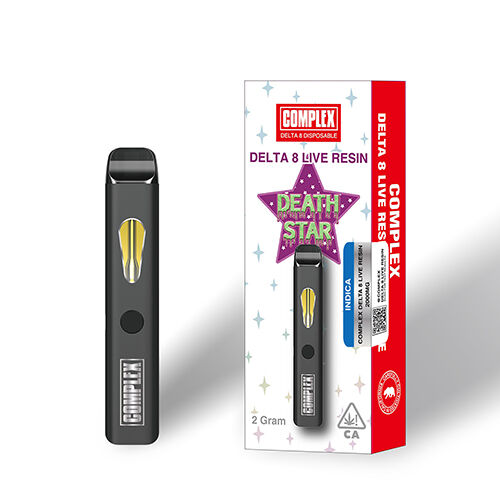 Complex Delta 8 Live Resin Disposable Death Star