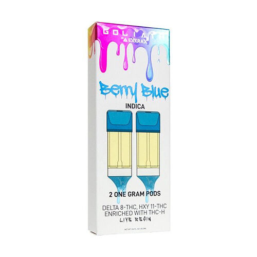 Delta Extra Goliath Pods Berry Blue