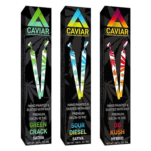 Delta Extrax Delta 10 Caviar Pre-Rolls