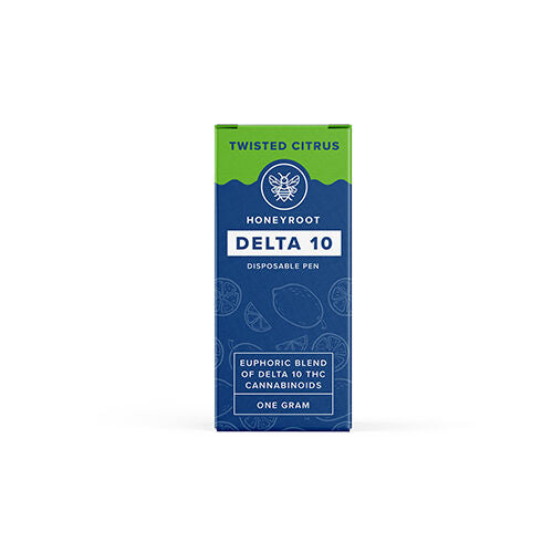 Honeyroot Delta-10 Disposable Twisted Citrus