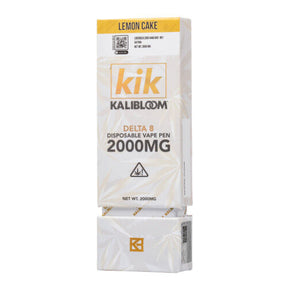 Kalibloom KIK Delta 8 Disposable Lemon Cake