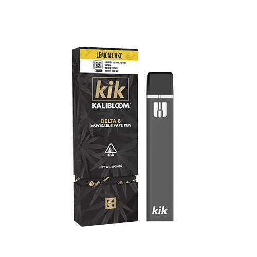 Kalibloom KIK Delta 8 Disposable Vape Lemon Cake